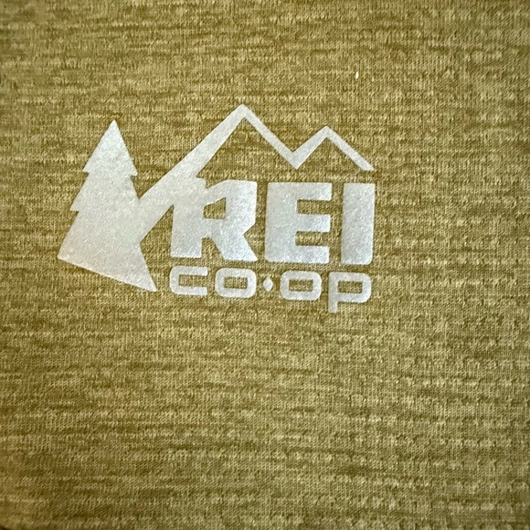 REI Co-op Men’s Performance Hiking Tee XL Olive Green Short Sleeve - NEVER WORN! - Picture 3 of 10